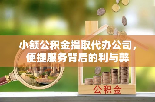 城步小额公积金提取代办公司，便捷服务背后的利与弊
